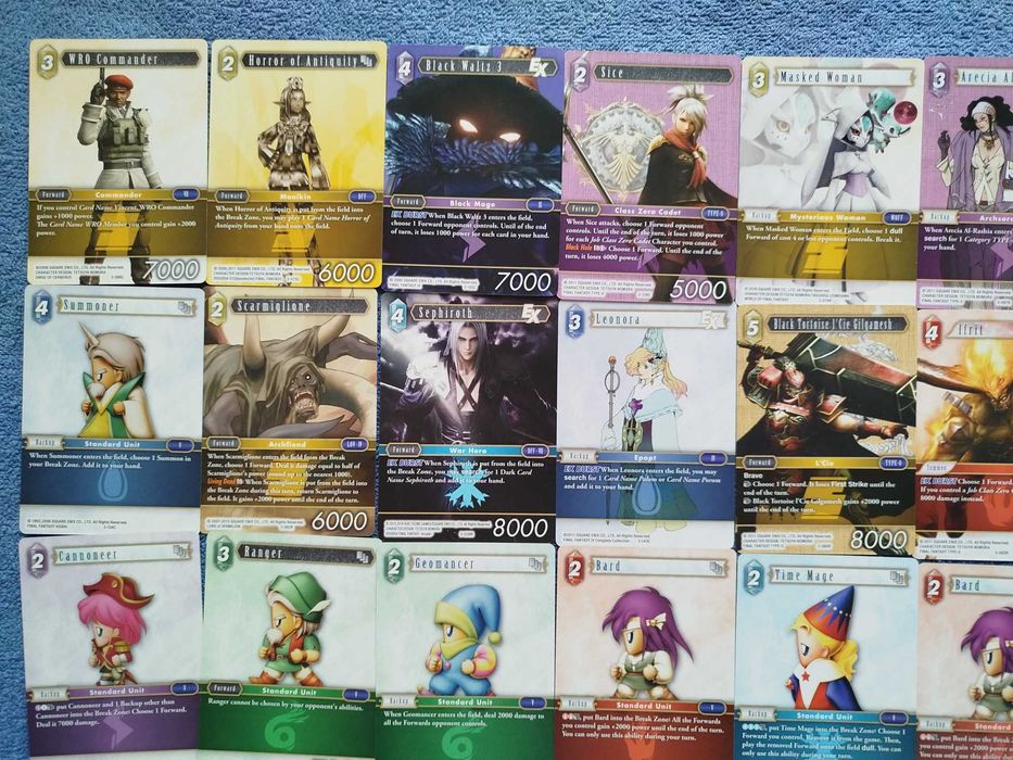 Картки Final Fantasy Trading Cards TCG