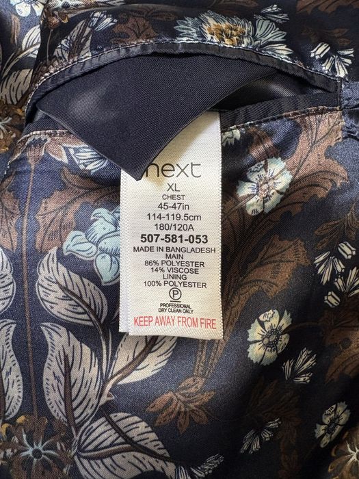 Elegancki płaszcz męski Next Tailoring rozmiar XL