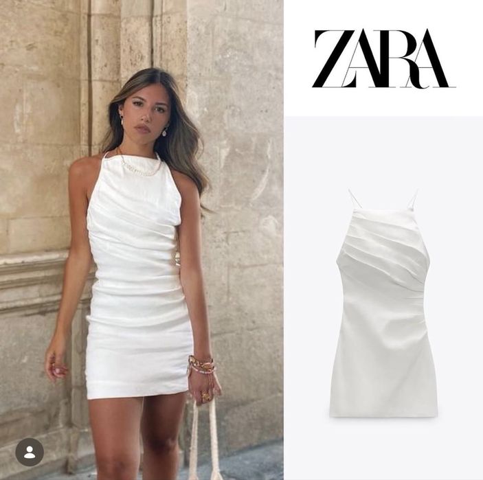 Платье ZARA льняное