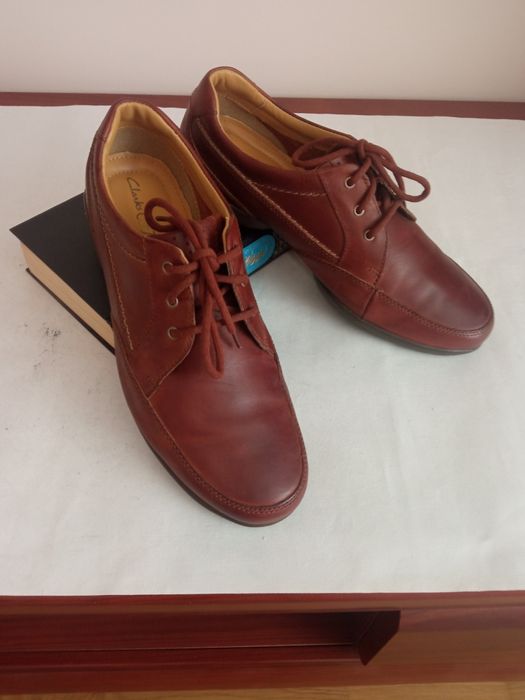 Шкіряні Clarks. Р. 42
