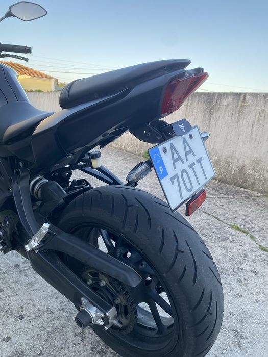 Yamaha MT-07 ABS 35 kW (A2) – 2020 – 11.323 km – Muitos Extras