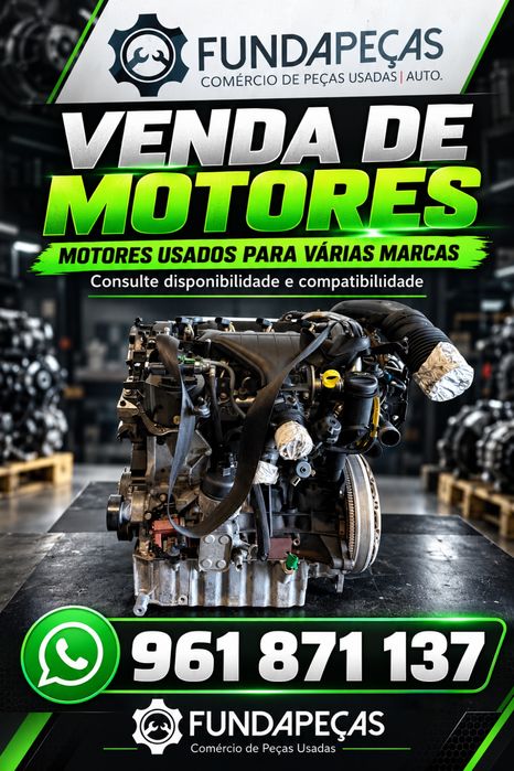Motores usados testados c/garantia