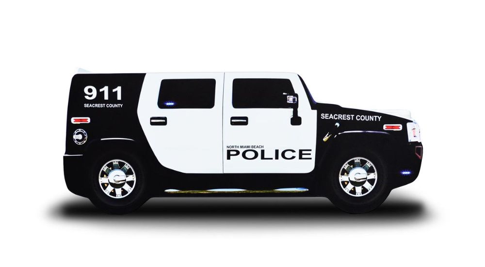 Безкоштовна доставка ліжко машина Джип бiла. (Кровать машина Hummer)