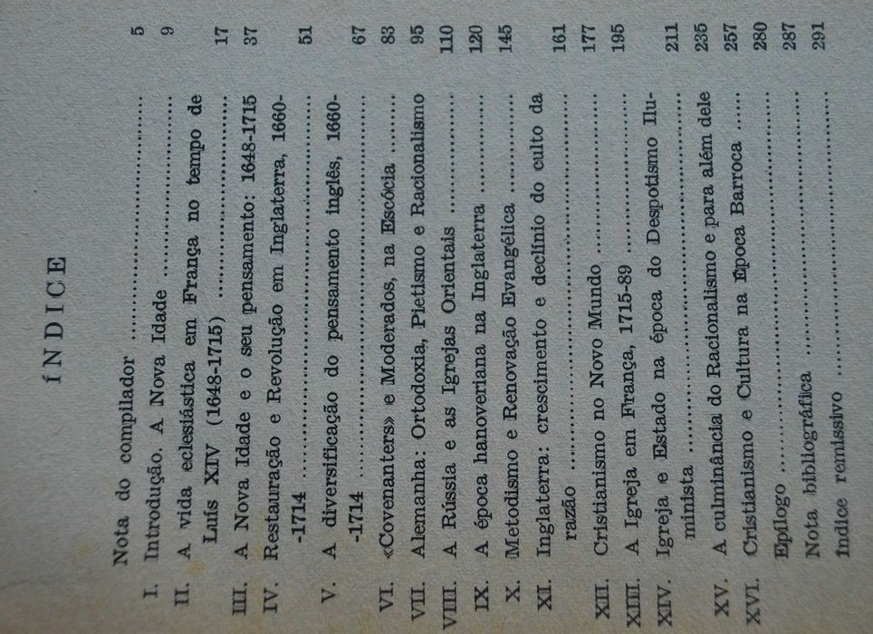 A Igreja e A Idade da Razão (1648/1789) - 1 Edição Ano 1966