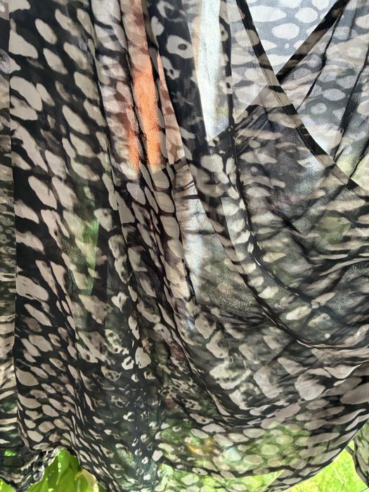 InWear bluzka jedwabna snake print  38
