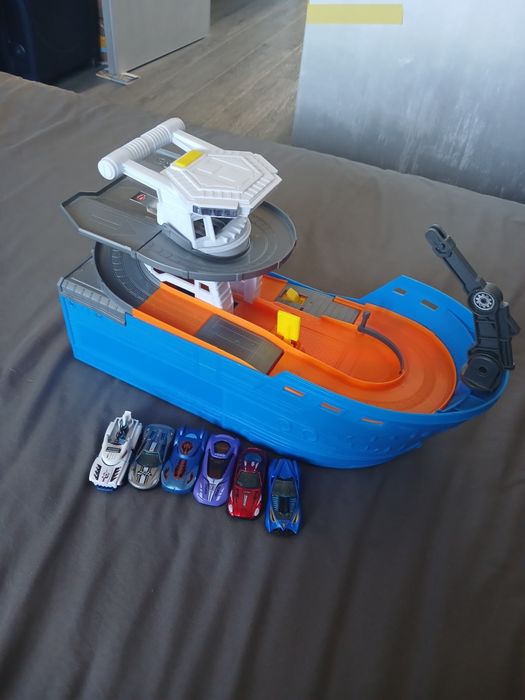 Трек для машинок dickie toys, човен