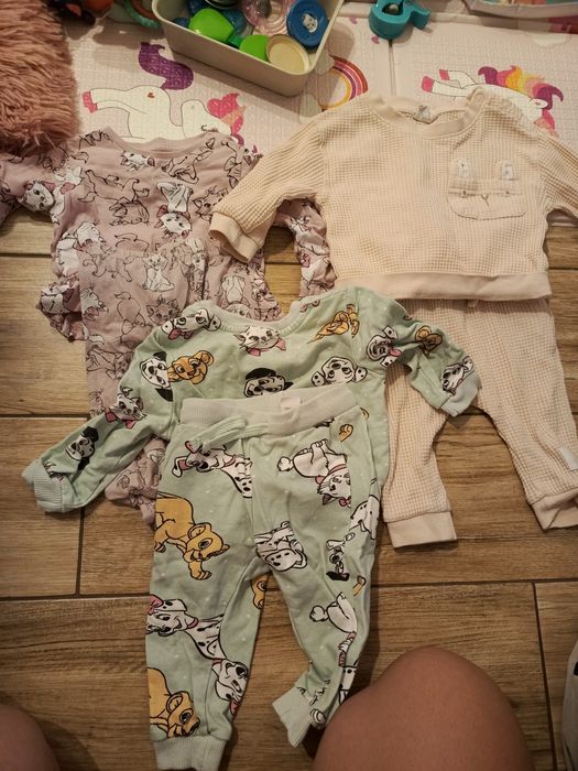 Paka ubrań 74 dziewczynka