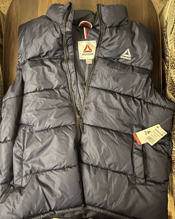 НОВА! Жилетка Reebok Original (XL/XXL) — Темно-синя