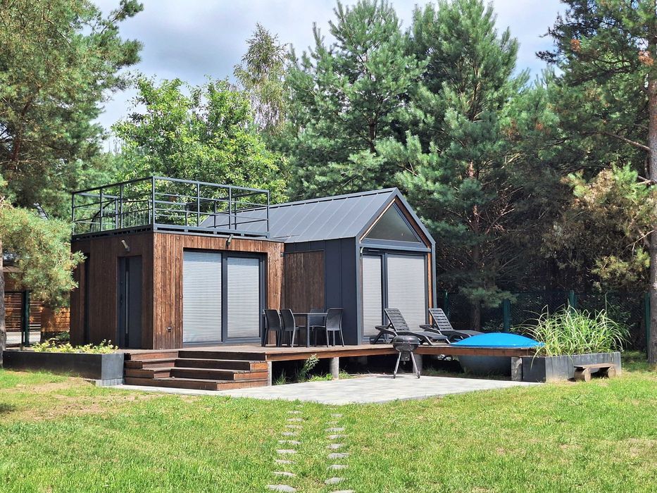 Domek Chańcza 6os. Noclegi, Klimatyzacja, Jacuzzi, Agroturystyka-