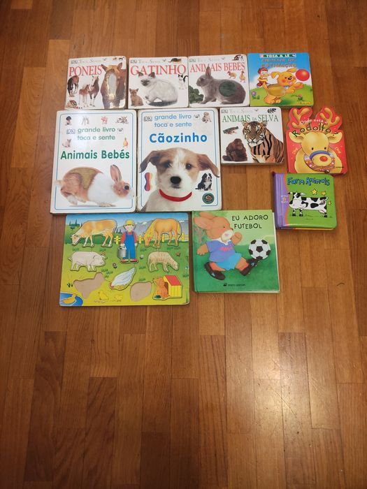 Sortido de livros didáticos