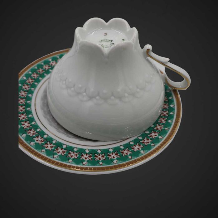 Trio zestaw śniadaniowy Porcelana PMP PLAU B4/022434