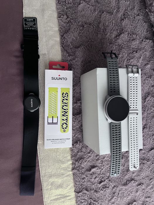 Relogio Sunnto Race, braceletes, banda cardiaca