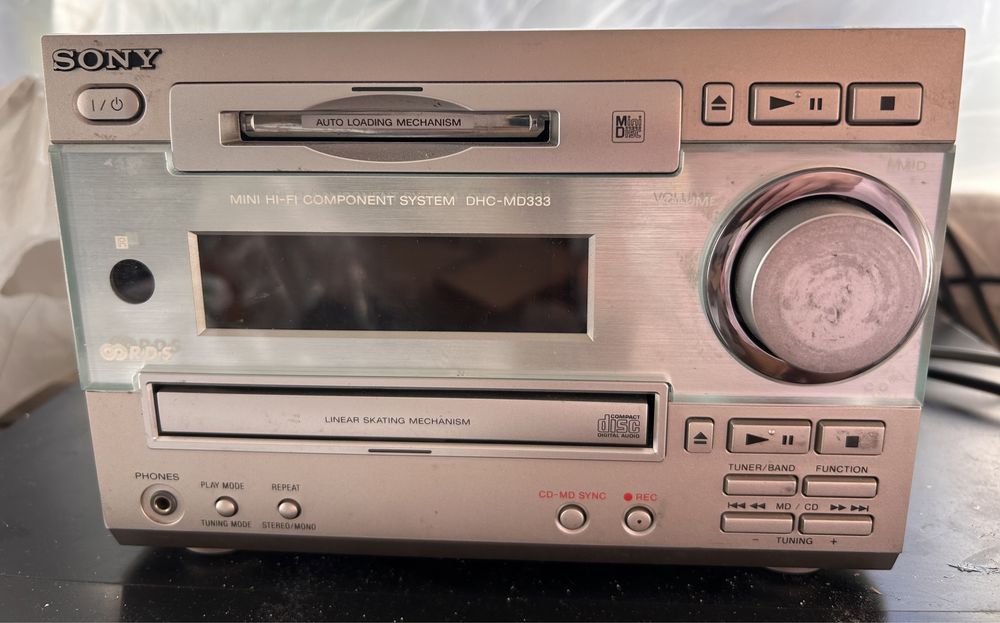 Amplituner / Wieża Sony HCD-MD333 CD MD