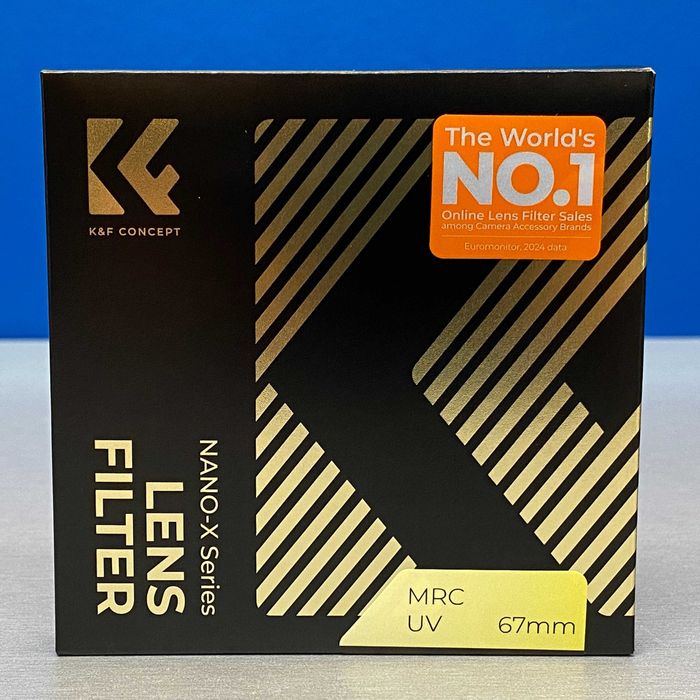 K&F Concept MRC UV Nano-X Series - 67mm (Filtro UV) - SELADO