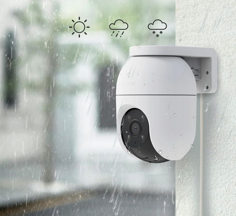 Kamera Obrotowa IP EZVIZ 3K 5MP Wi-Fi Kolor Noc Detekcja IP65 Audio