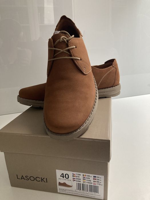 Buty półbuty męskie LASOCKI