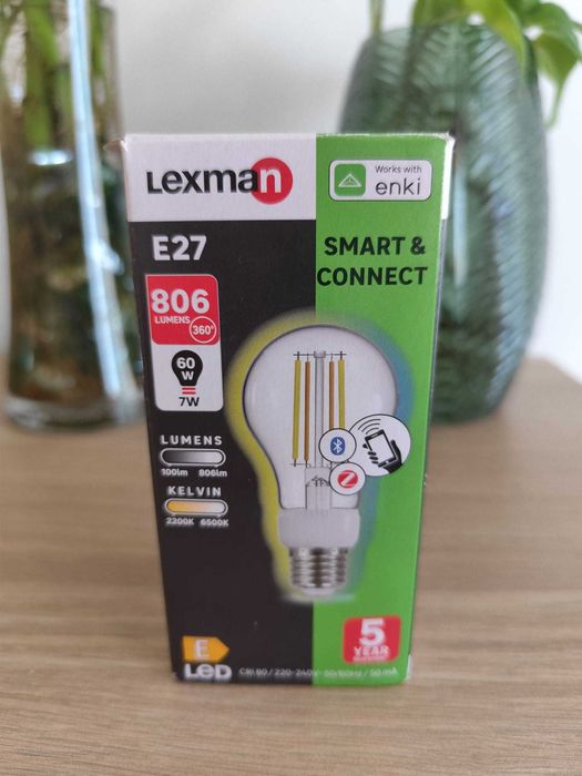 Lâmpada SMART Zigbee LED E27 Filamento
