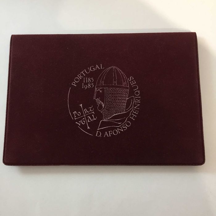 100 Escudos 1985 D. Afonso Henriques (1109-1185) prata BNC