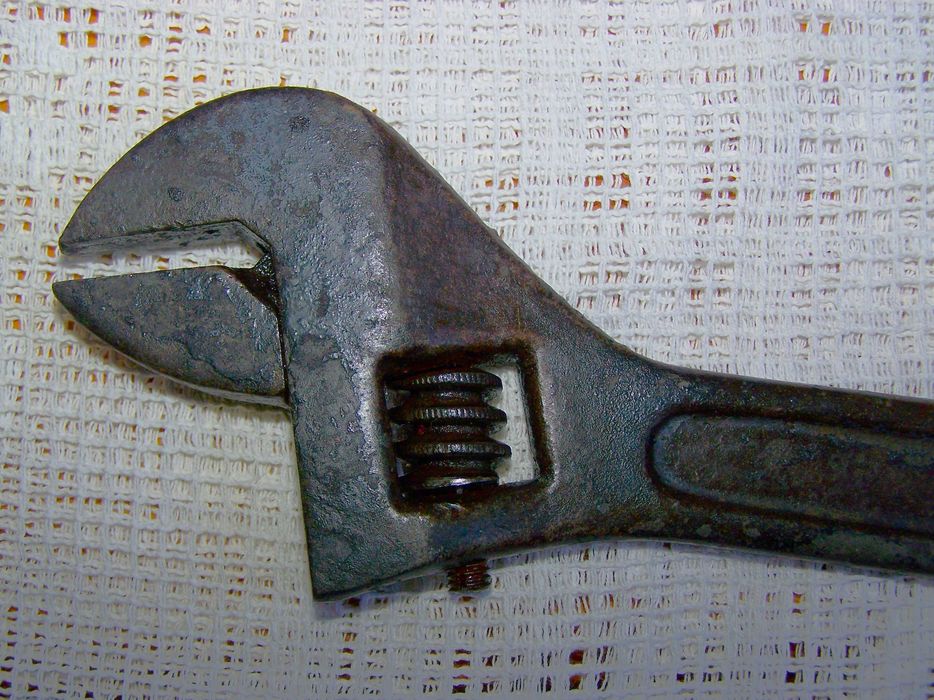 Ключ разводной сантехнический 0-30мм пр-во СССР, 70-е годы