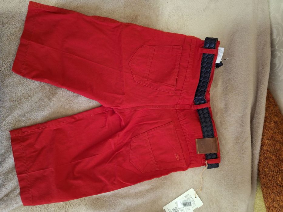 Дитячі червоні бриджі