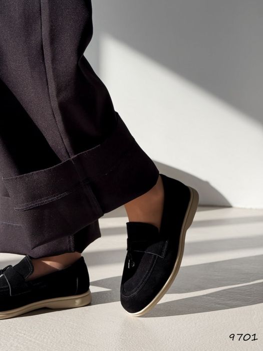 Лофери натуральна замша