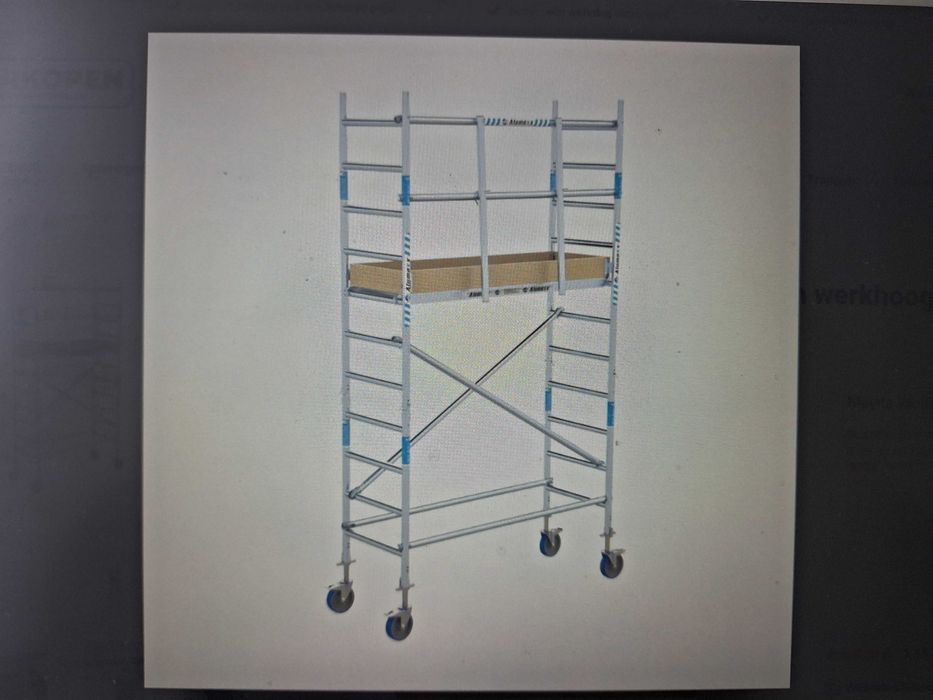 Rusztowanie jezdne Alumexx  75x190x420 robocze.