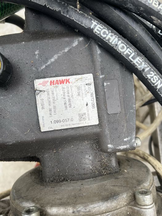 Апарат високого тиску  Hawk 200 бар 380 вольт. Мийка професійна