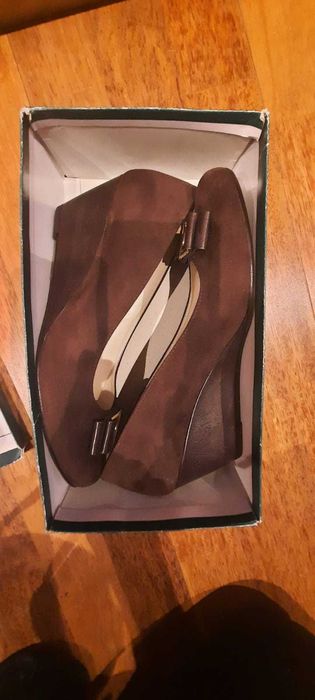 Buty skórzane czółenka