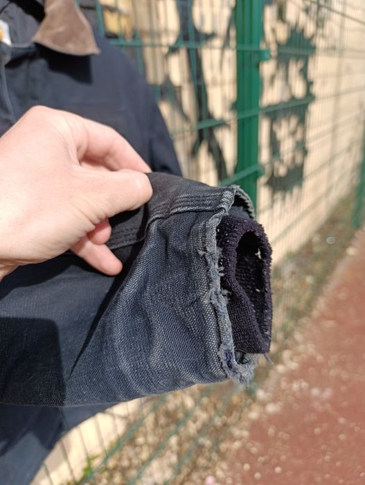 Винтажная рабочая куртка carhartt traditional coat duck made in usa