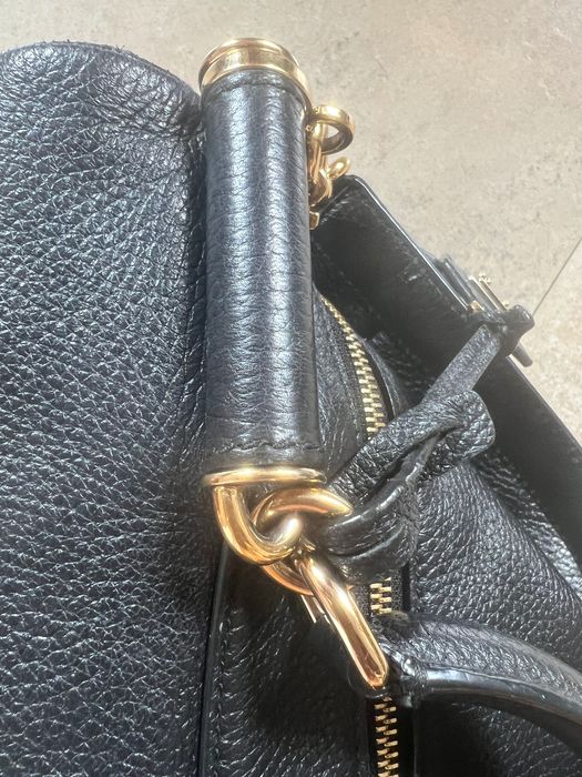 Czarna torba Dolce&Gabbana z miękkiej cielęcej skóry