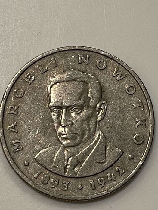 20 zł PRL Marcelo Nowotko 1976 r