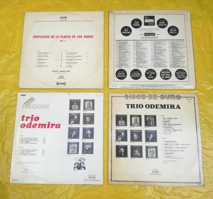 Discos Beethoven, Tchaikovsky, Trio Odemira, outros