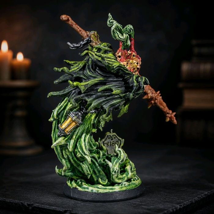 Widmowy Żniwiarz Zjawa - figurka 32mm 14K zgodna z DnD RPG Pathfinder