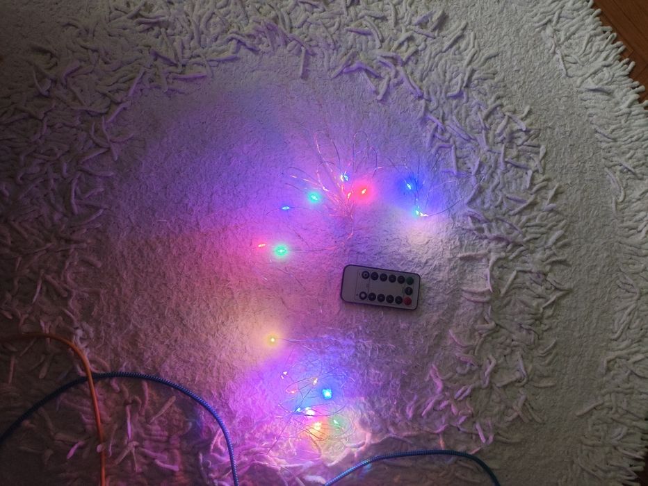 Solarne lampki nowe USB