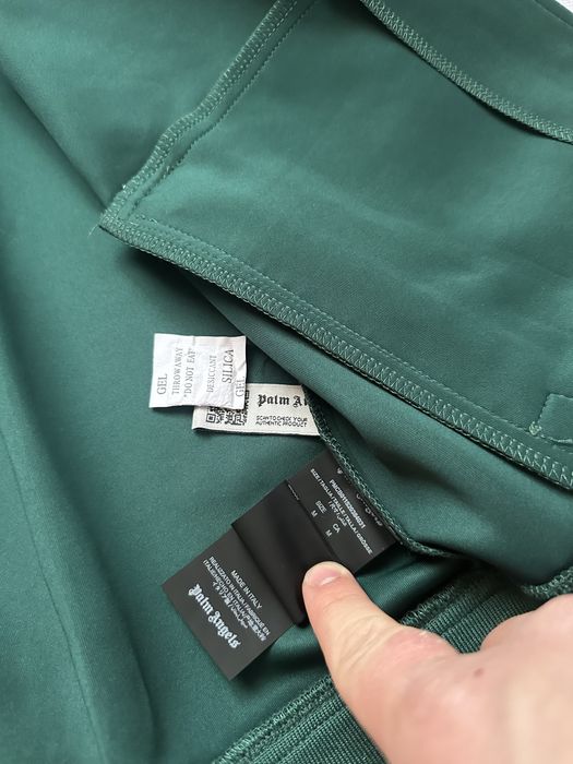 НОВА Кофта Palm Angels Dark Green | Зипка Пальм енджилс палм /світшот