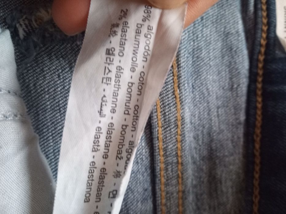 Jeansy męskie Bershka Denim