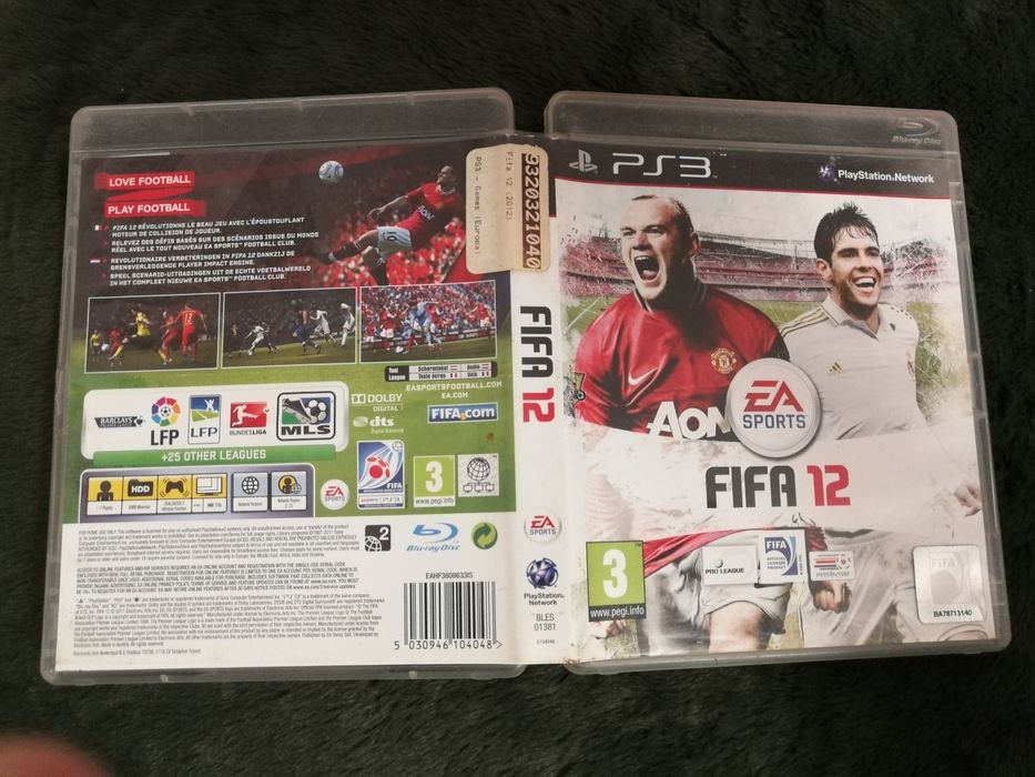 Fifa 12 Gra Sony PlayStation 3 PS3 Gry