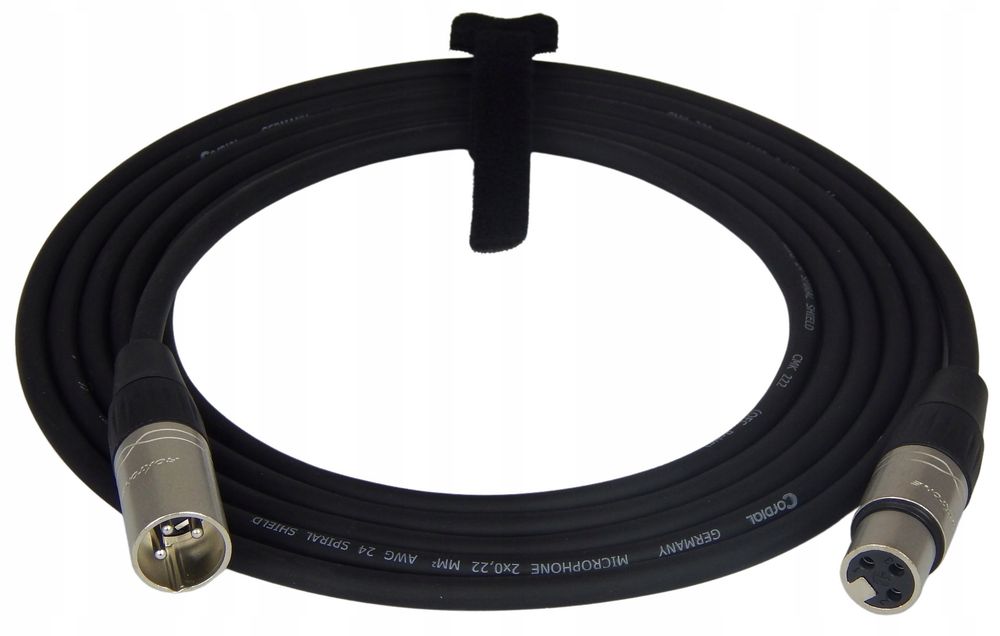 Przewody XLR / jack / powercon / 230v / nne