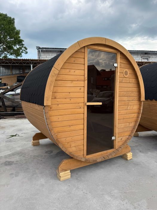 Sauna beczka 200 cm | Piec do wyboru | Od ręki