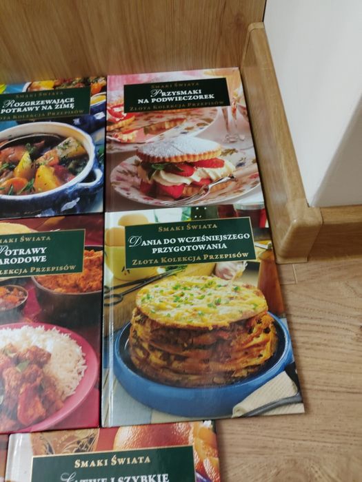 Zestaw książek kulinarnych