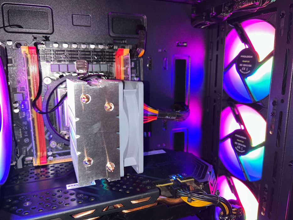 Бесплатная доставка! Игровой ПК E5-2650v2/32GB/RX 580 8GB/SSD 256GB