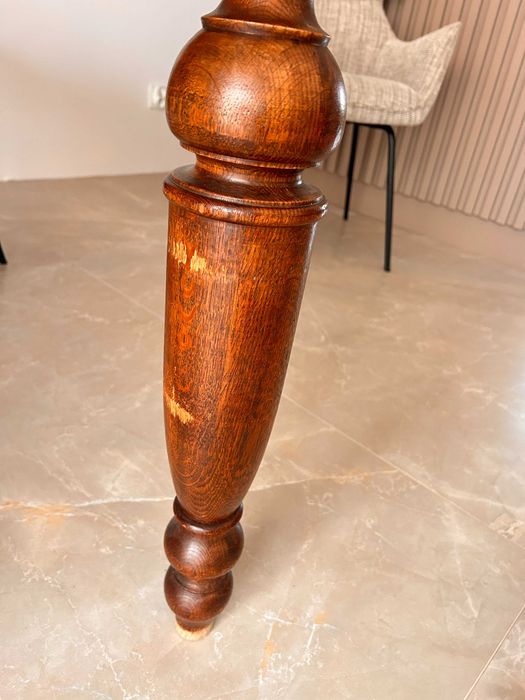 stół drewaniany styl artdeco 130m plus 100m