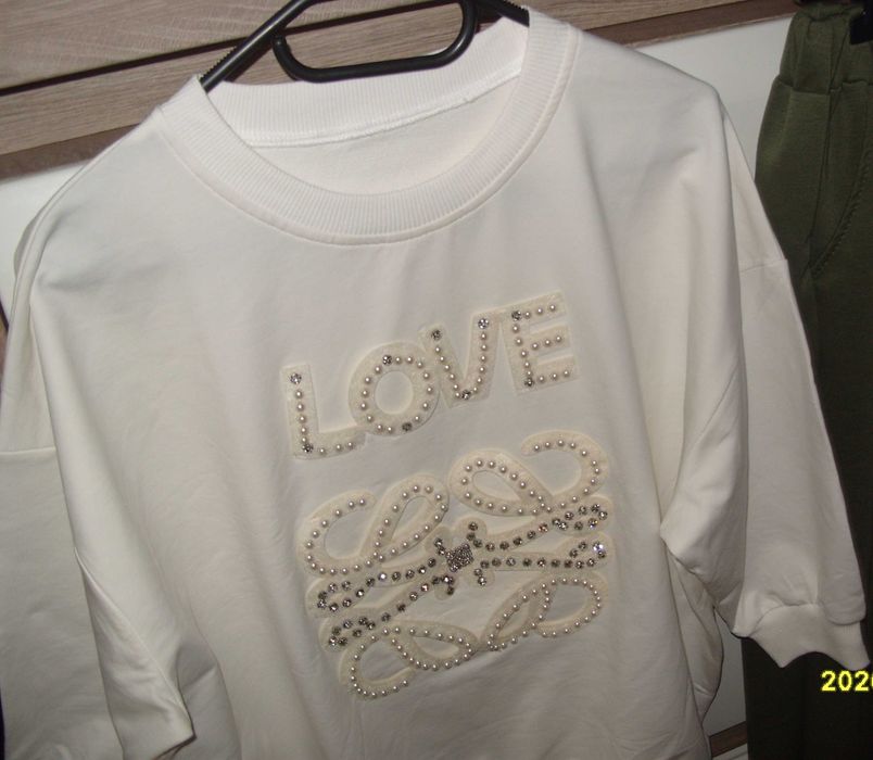 MEGI bluza _Spodnie masełko roz. M/L /XL