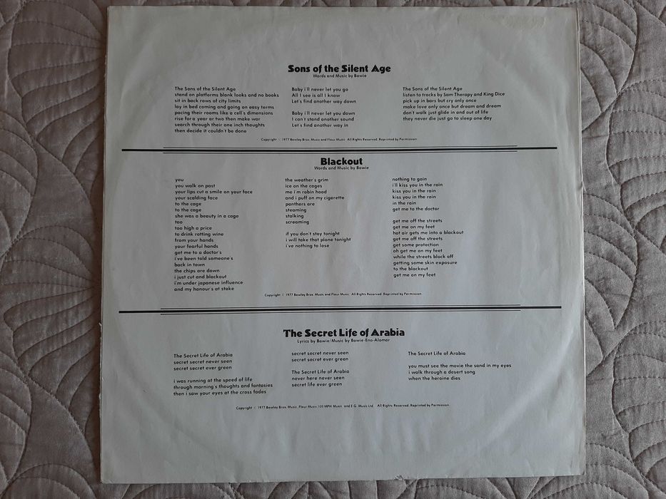 David Bowie - Heroes - Holanda - Vinil LP