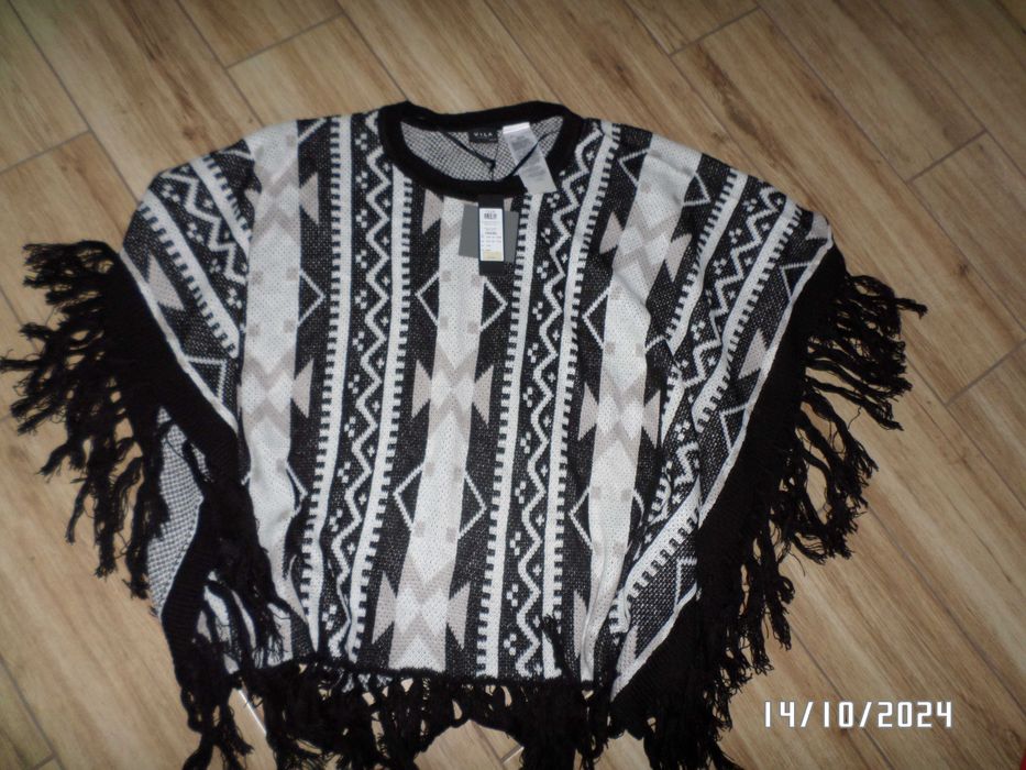 firmowe ponczo damskie VILA-Nowe