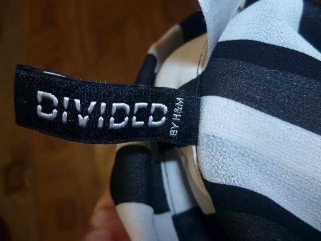 Летний халат - туника Divided свободная в полоску для беременных