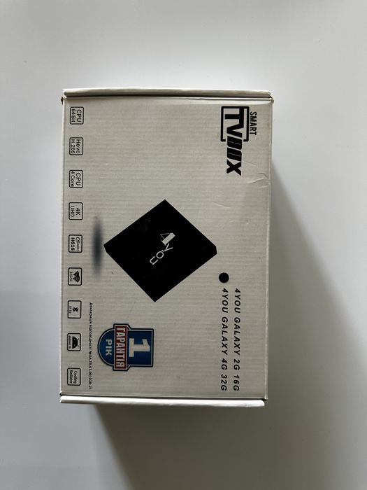 Смарт ТВ приставка 4you Galaxy 4/32 GB Allwinner H616 Android 10