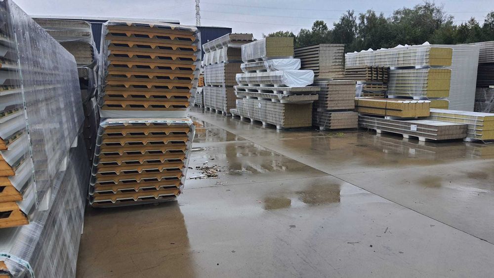 Płyty warstwowe, ścienne, dachowe, obronickie