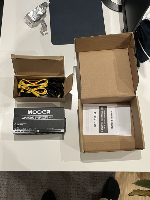 Power Suply da mooer usada poucas vezes