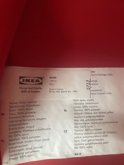 Estante de arrumação ikea